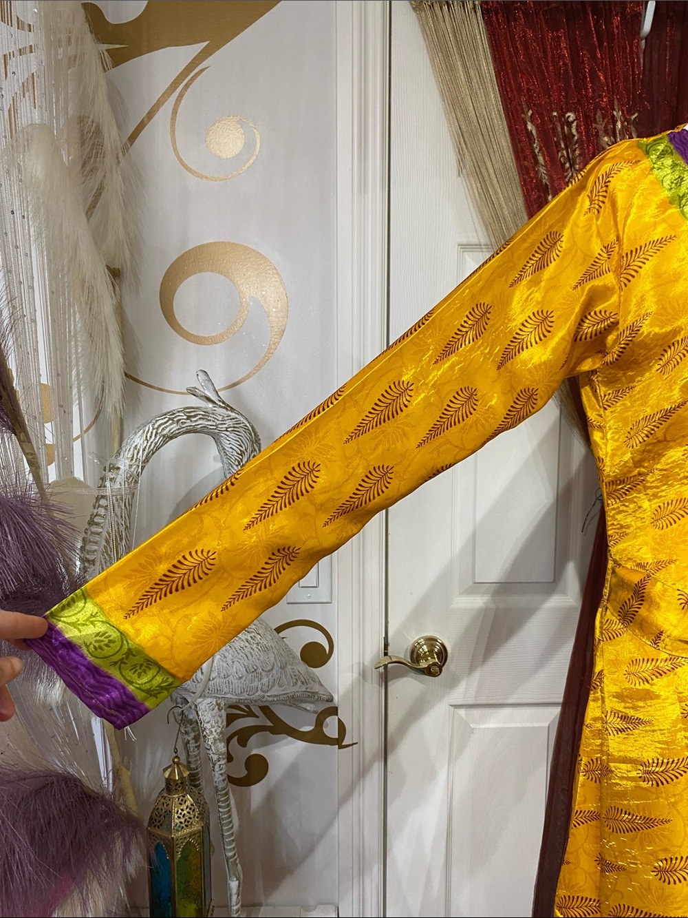 Upcycled Kimono Robe - Picture 3 of 17